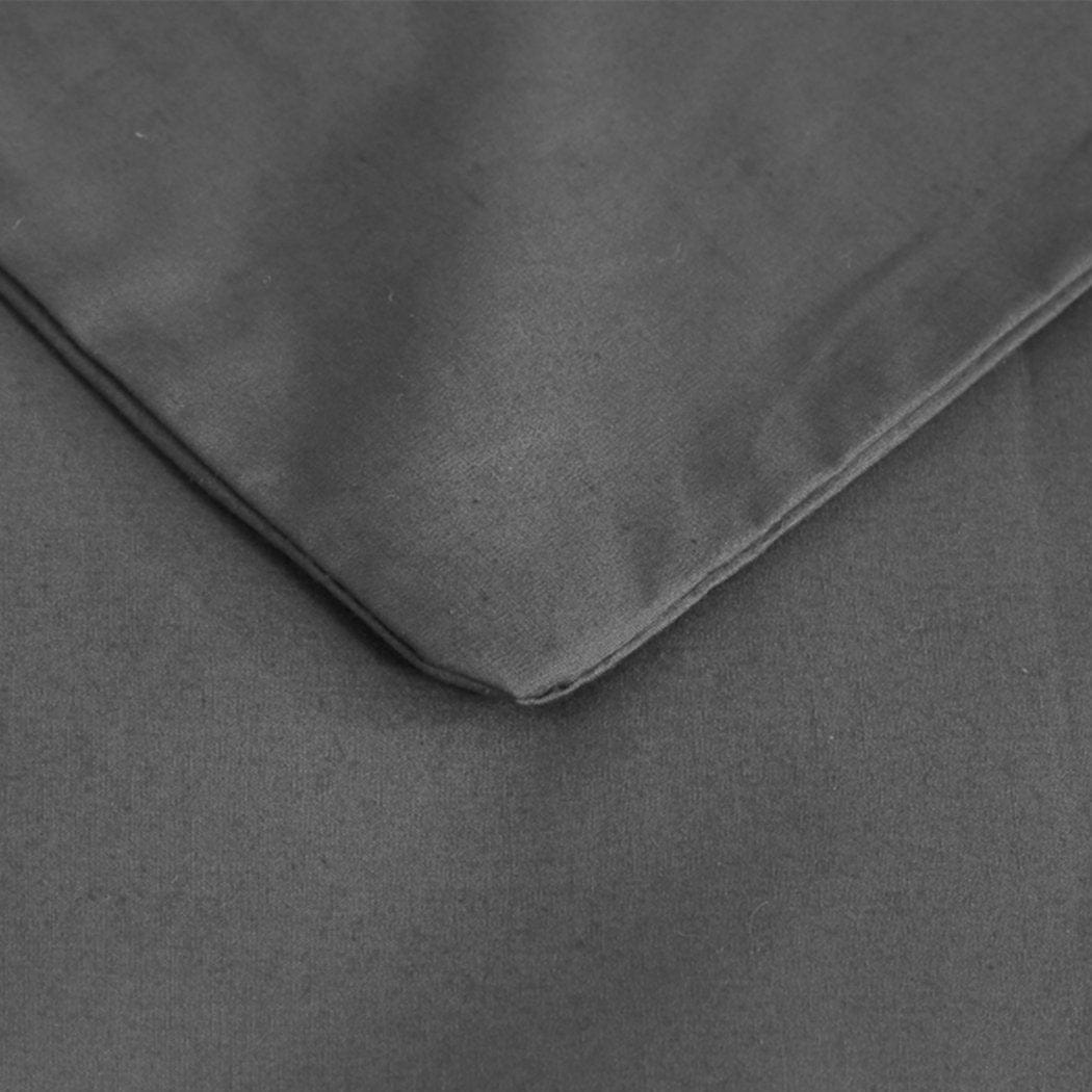 Dreamz Weighted Blanket 121x91cm Anti Anxiety Weighted Blanket Cover Polyester Cover Only Grey