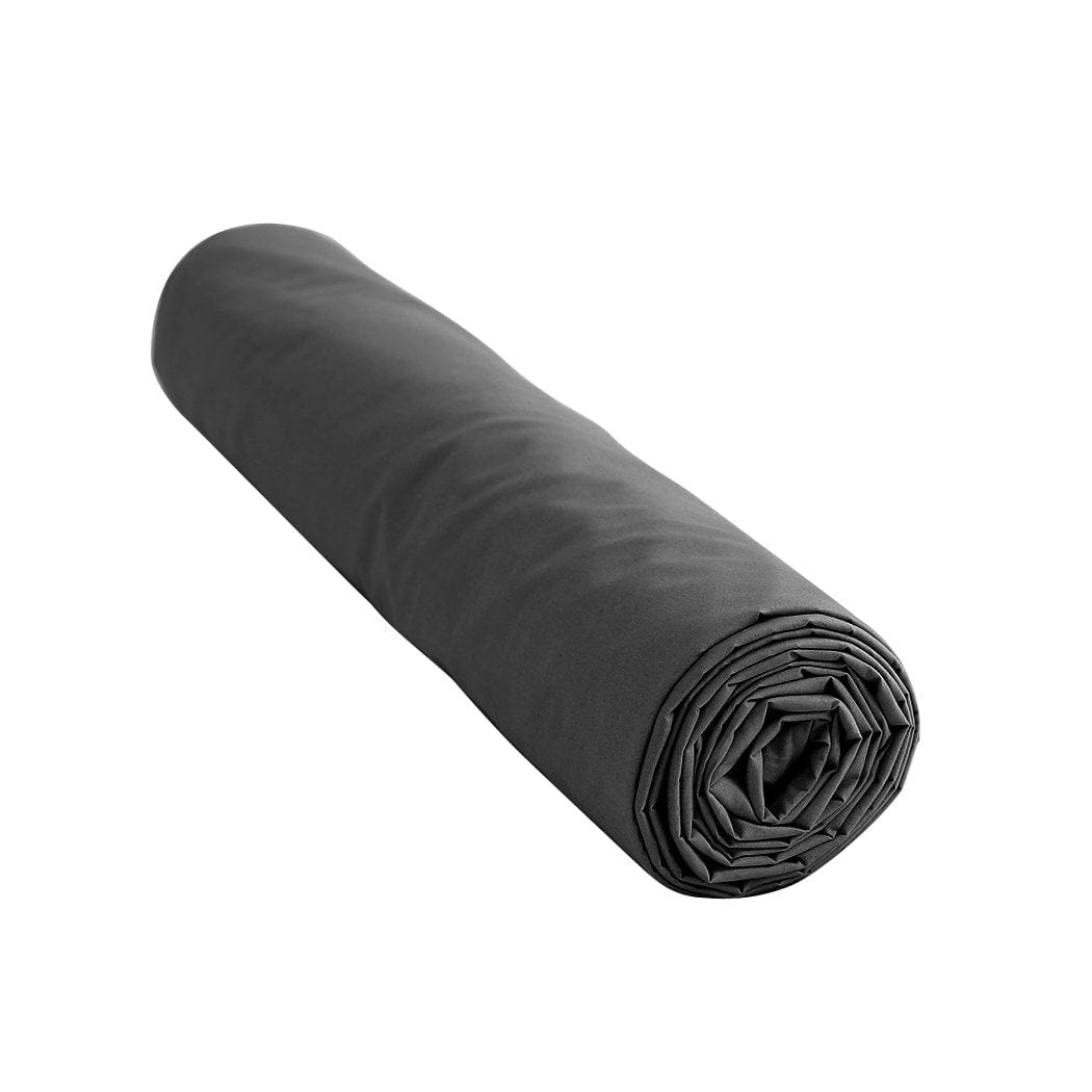 Dreamz Weighted Blanket 121x91cm Anti Anxiety Weighted Blanket Cover Polyester Cover Only Grey