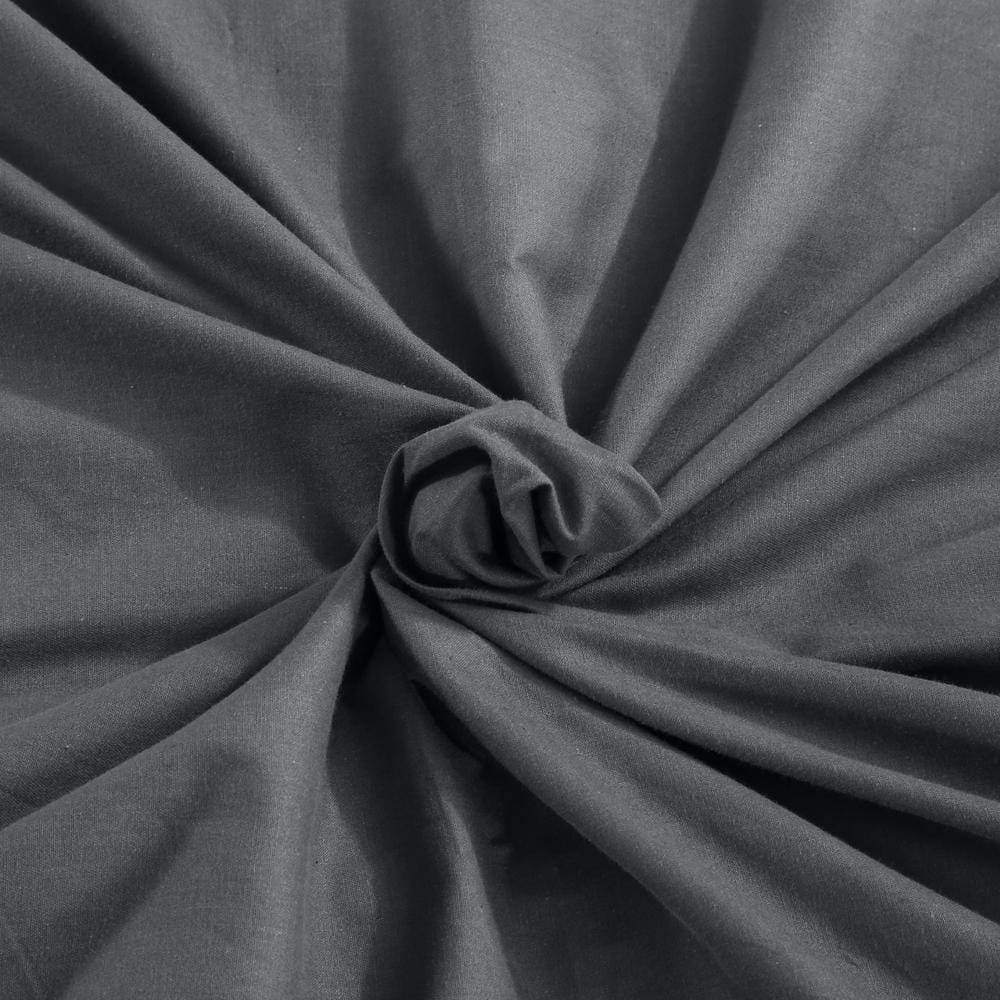 Dreamz Weighted Blanket 121x92cm Cotton Anti Anxiety Weighted Blanket Cover Protector Grey