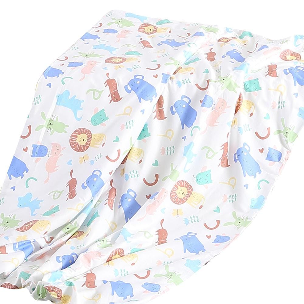 Dreamz Weighted Blanket 142x105cm Kids Cotton Weighted Blanket Lap Pad Cartoon Print Cover Pink