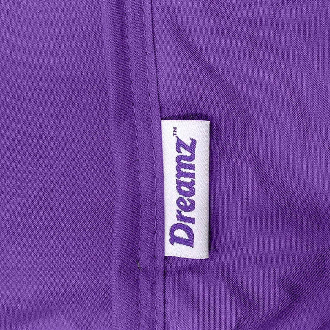 Dreamz Weighted Blanket 2KG Kids Anti Anxiety Weighted Blanket Gravity Blankets Purple Colour