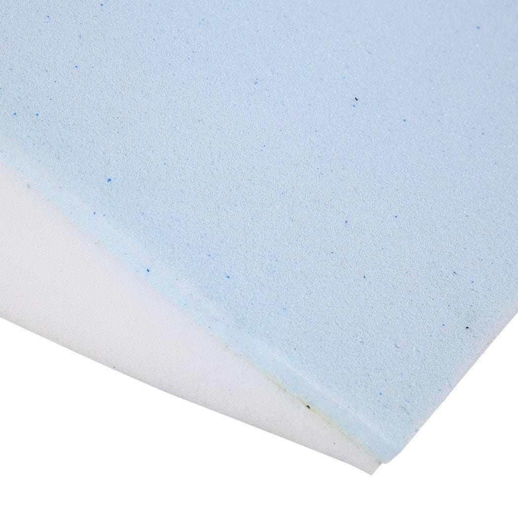 Dreamz Pillows/Cushions 2x Cool Gel Memory Foam Bed Wedge Pillow Cushion Neck Back Support Sleep Cover