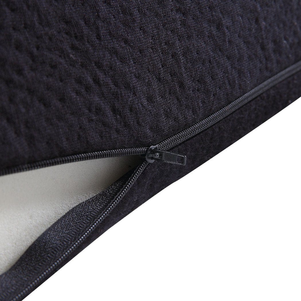 Dreamz Pillows/Cushions 2x Cool Gel Memory Foam Bed Wedge Pillow Cushion Neck Back Support Sleep Cover
