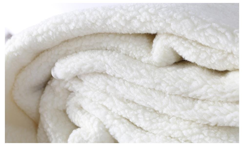 Dreamz Electric Blanket 2x DreamZ 450 GSM Fleecy Electric Blanket Heated Warm Winter Fitted Double Size