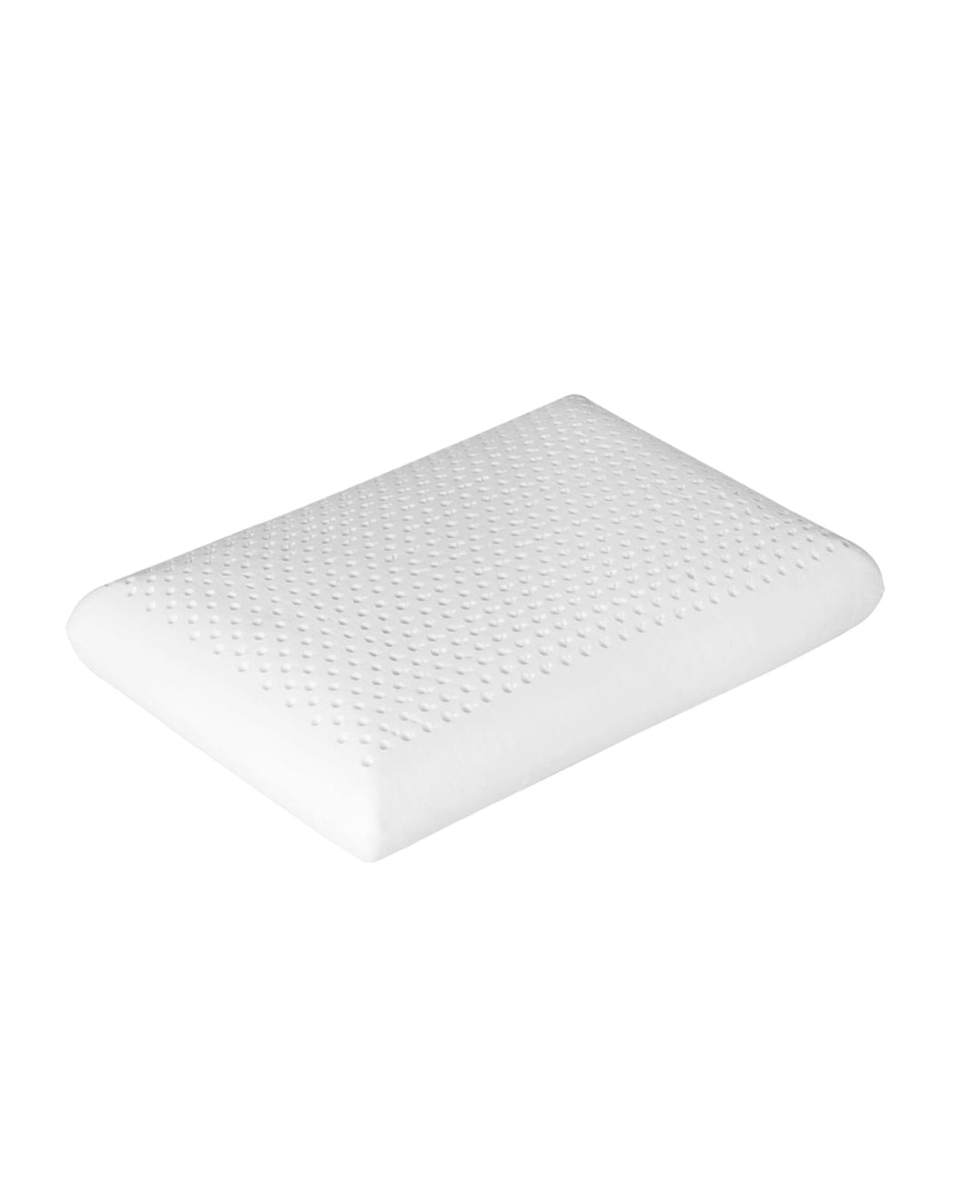 Dreamz Pillows/Cushions 2x Natural Latex Pillow Removable Cover Memory Down Luxurious Soft