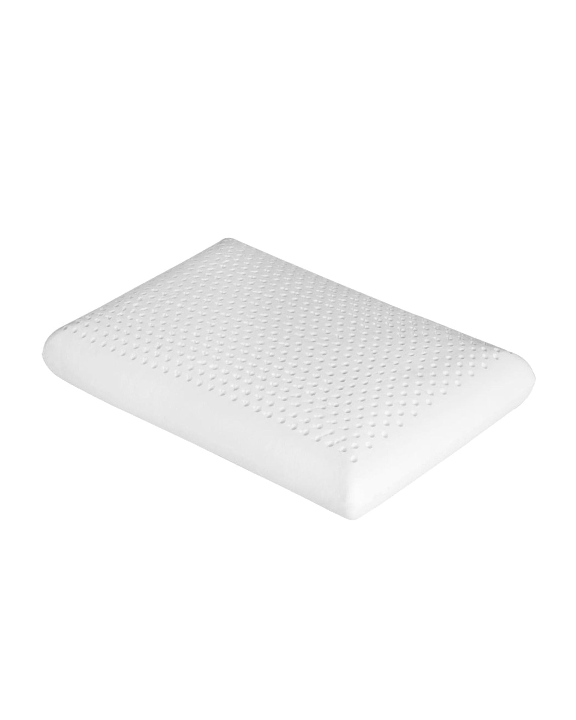 Dreamz Pillows/Cushions 2x Natural Latex Pillow Removable Cover Memory Down Luxurious Soft