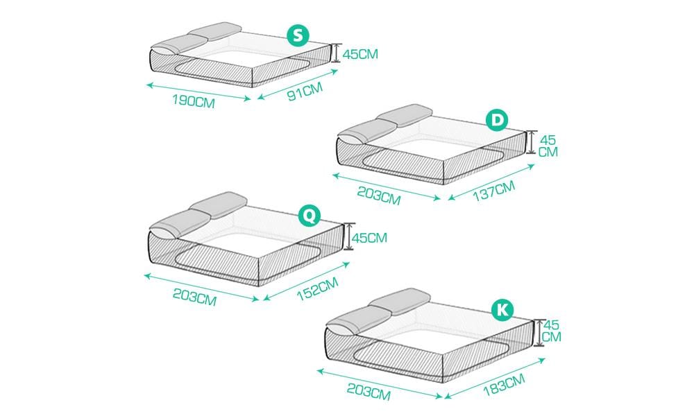 Dreamz Electric Blanket 450 GSM Fleecy Electric Blanket Heated Warm Winter Fitted King Size