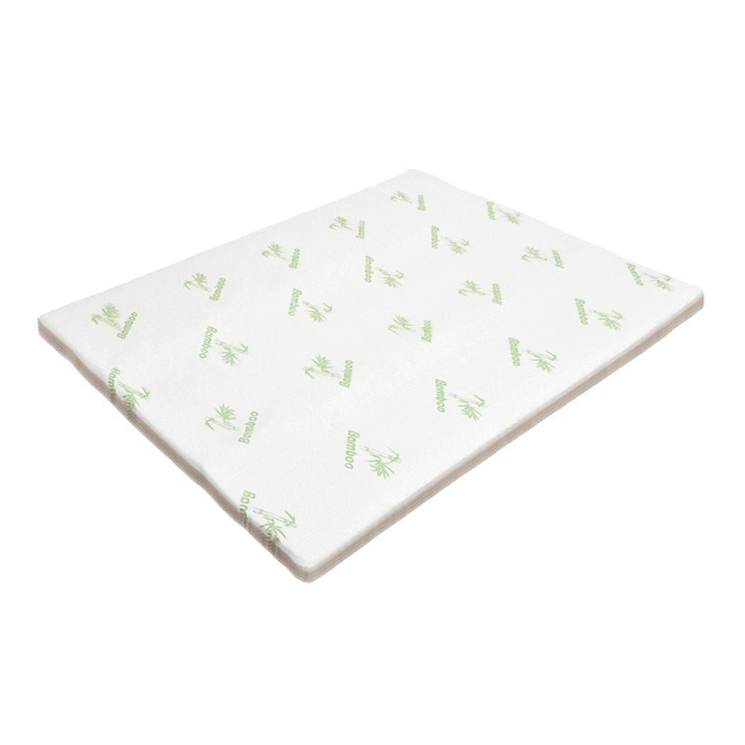 Dreamz Mattress Topper 4cm Bedding Cool Gel Memory Foam Bed Mattress Topper Bamboo Cover Queen