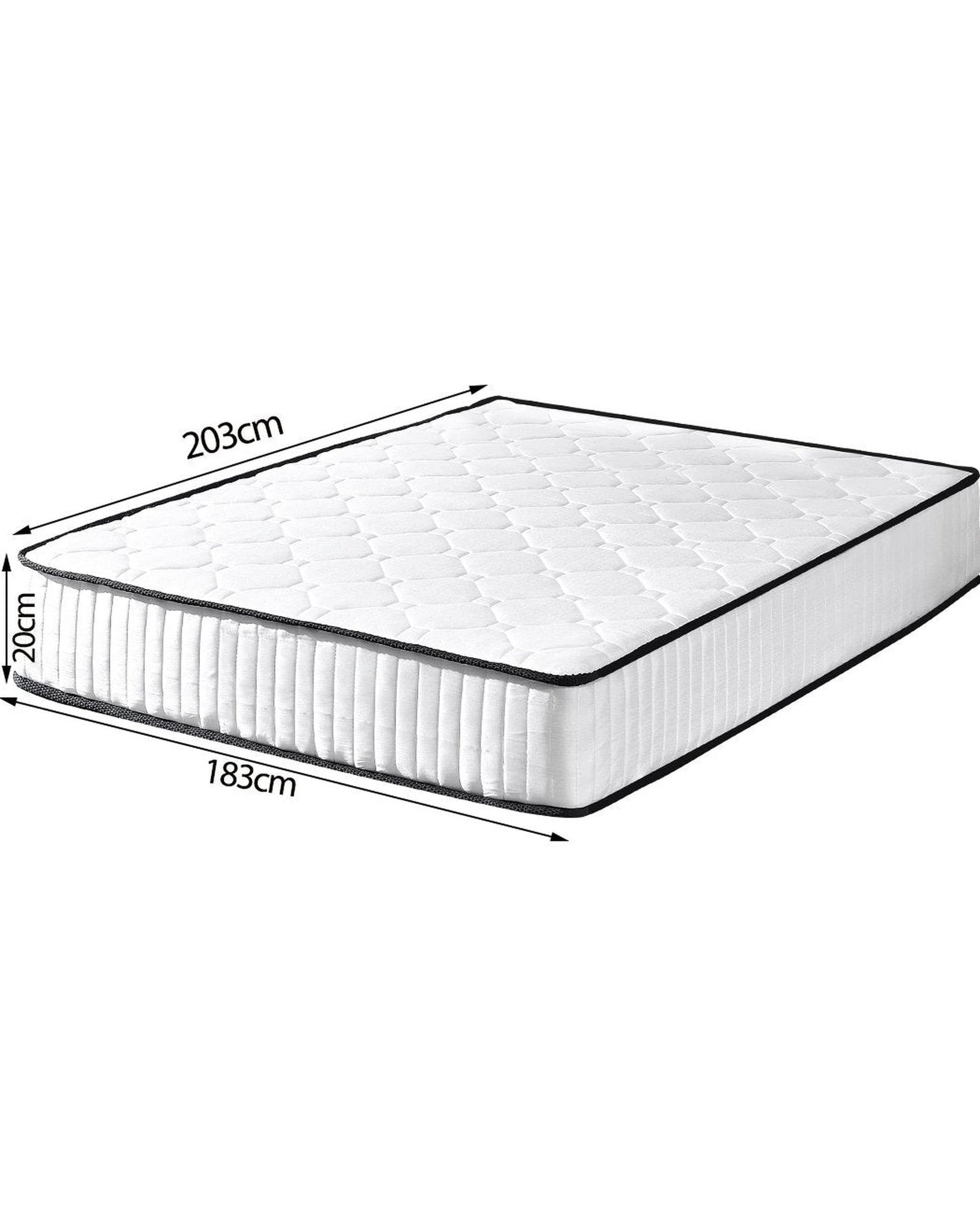 Dreamz Mattresses 5 Zoned Pocket Spring Bed Mattress in King Size