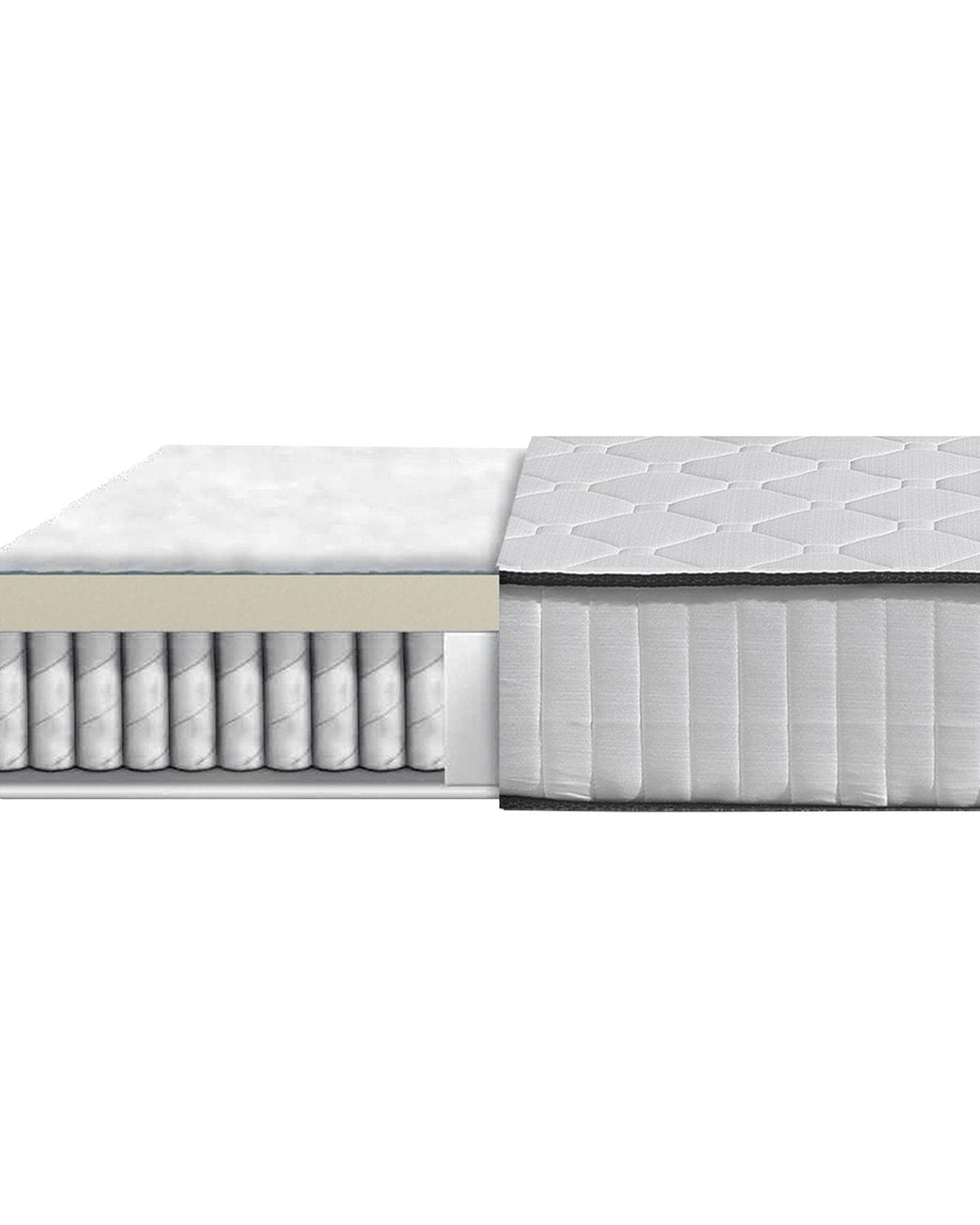 Dreamz Mattresses 5 Zoned Pocket Spring Bed Mattress in Queen Size