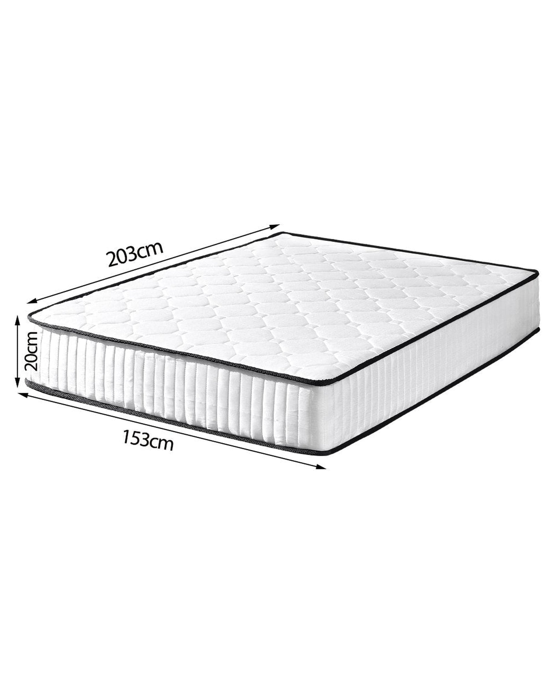 Dreamz Mattresses 5 Zoned Pocket Spring Bed Mattress in Queen Size