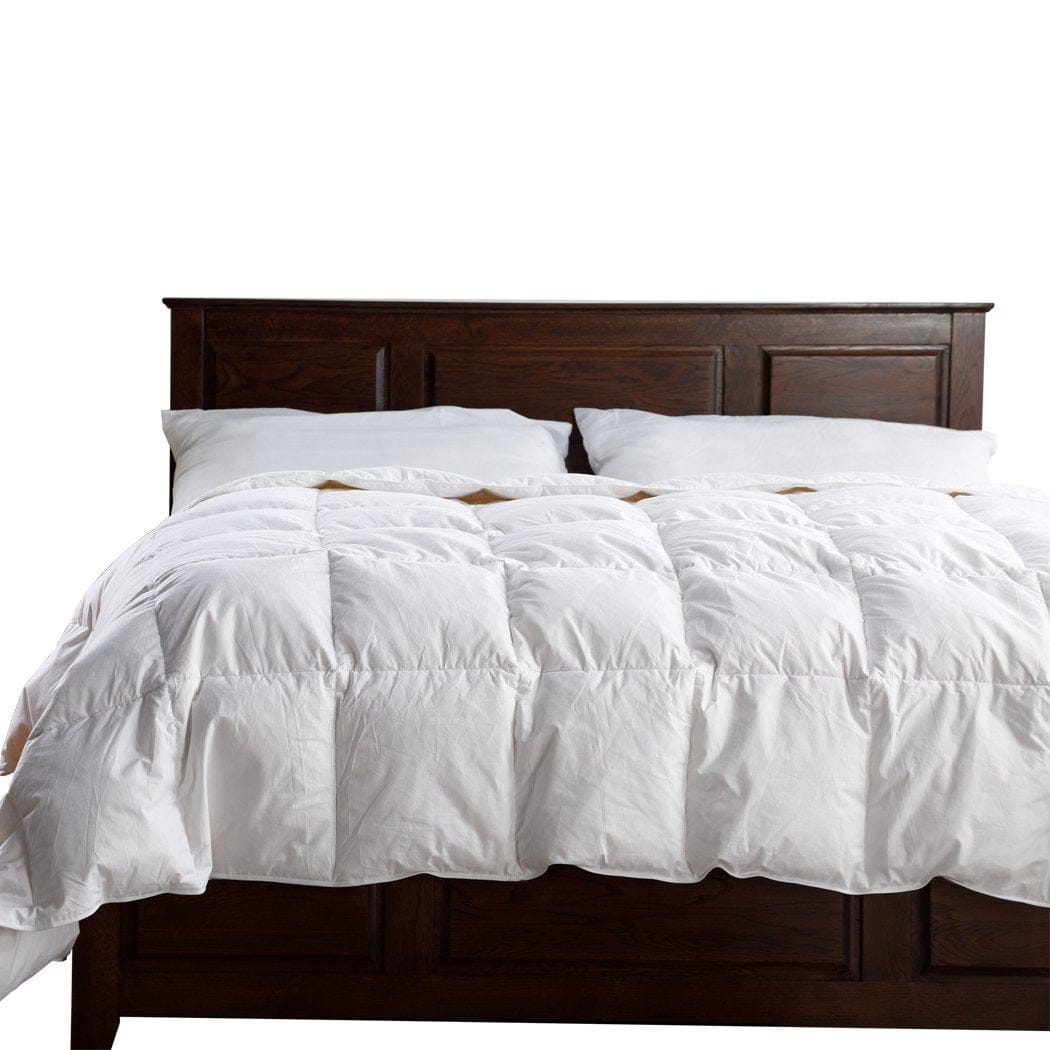 Dreamz Duvet/Quilt 500GSM All Season Duck Down Feather Filling Duvet in Double Size