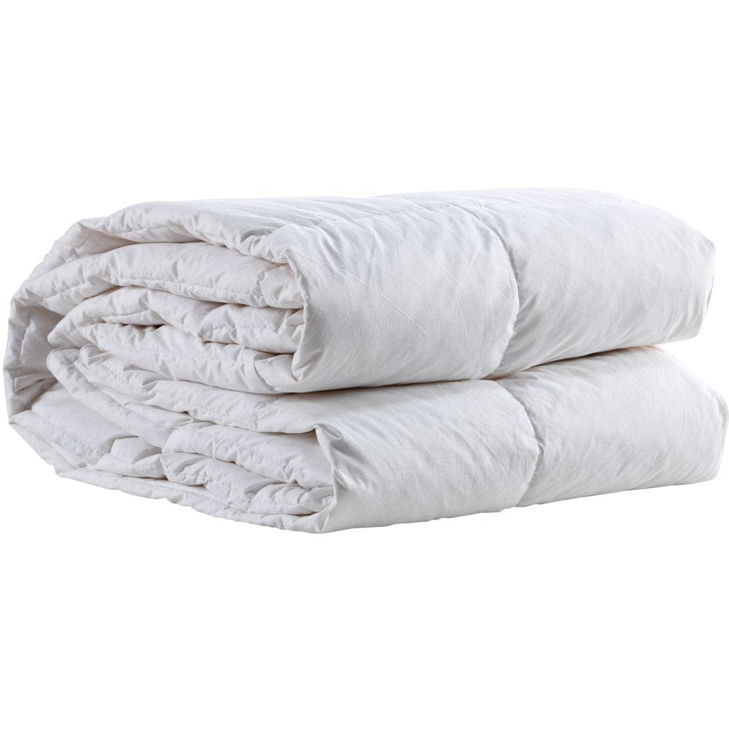 Dreamz Duvet/Quilt 500GSM All Season Goose Down Feather Filling Duvet in Queen Size