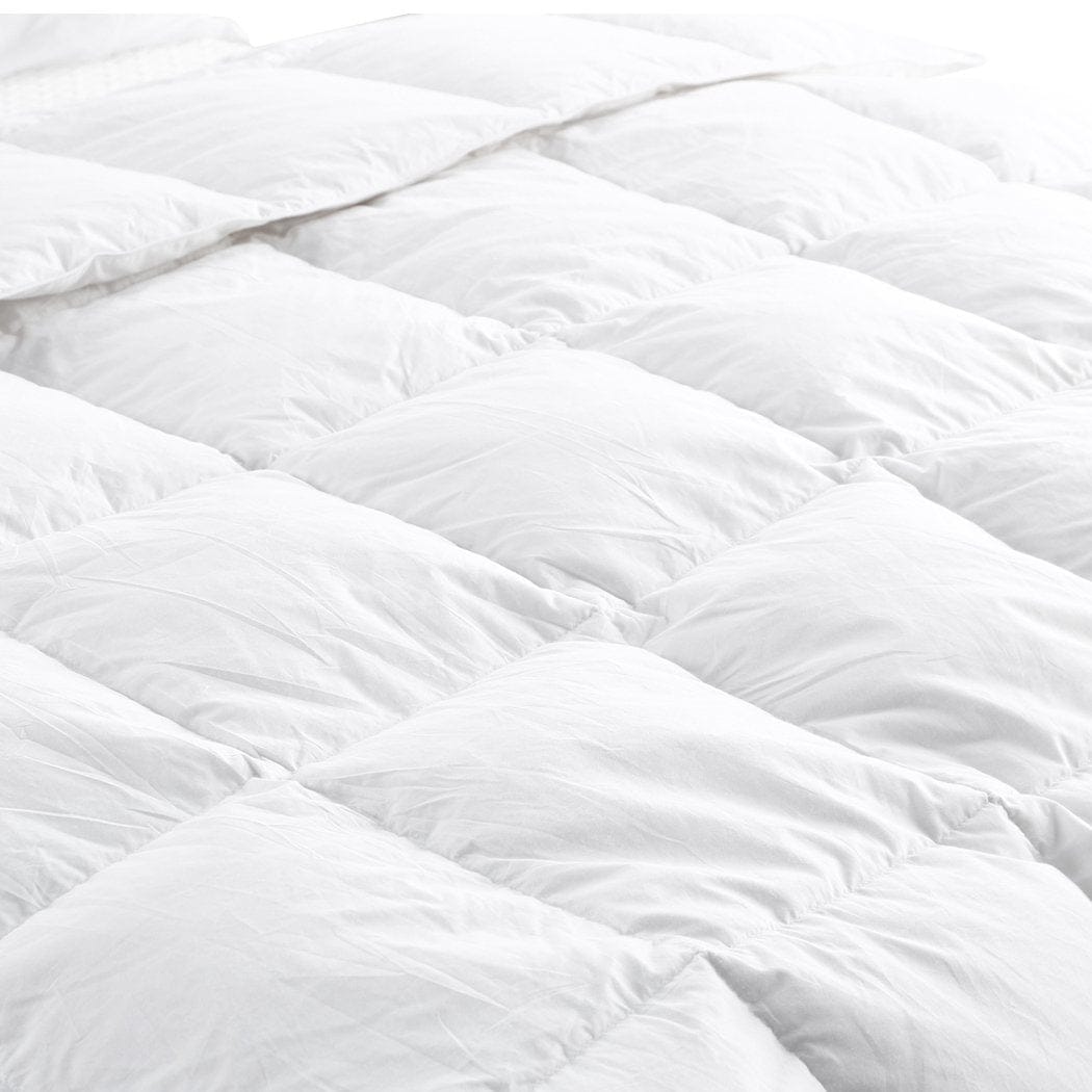 Dreamz Duvet/Quilt 700GSM All Season Duck Down Feather Filling Duvet in Double Size