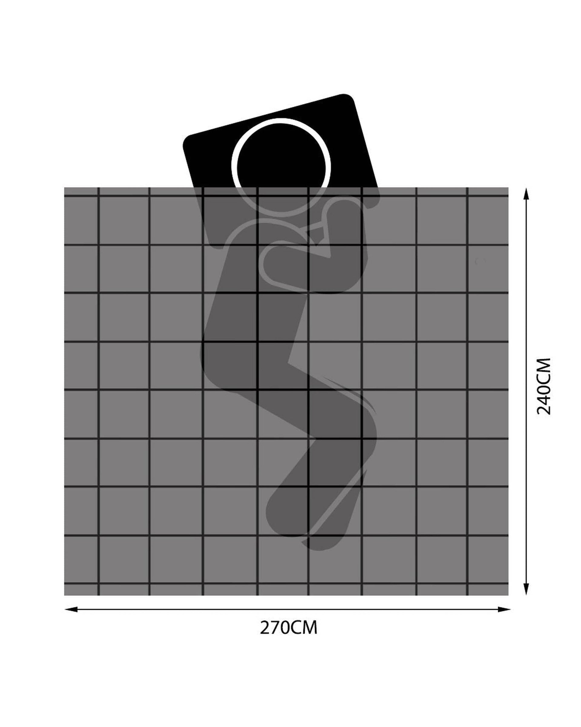 Dreamz Duvet/Quilt 700GSM All Season Goose Down Feather Filling Duvet in Super King Size