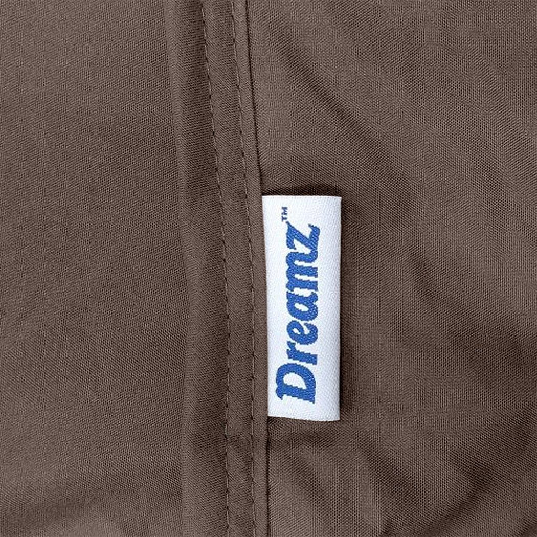 Dreamz Weighted Blanket 7KG Anti Anxiety Weighted Blanket Gravity Blankets Mink Colour