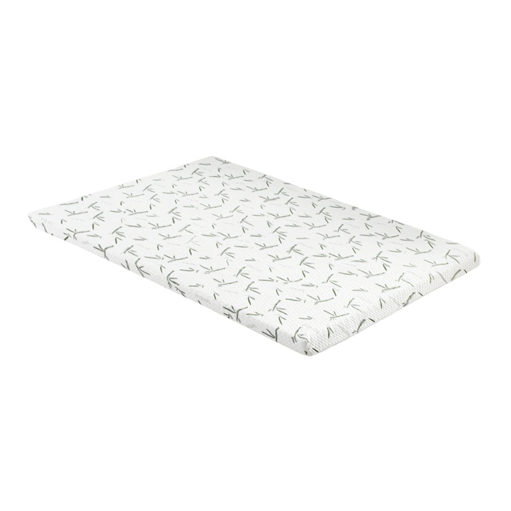 Dreamz Mattress Topper 8cm Bedding Cool Gel Memory Foam Bed Mattress Topper Bamboo Cover Single