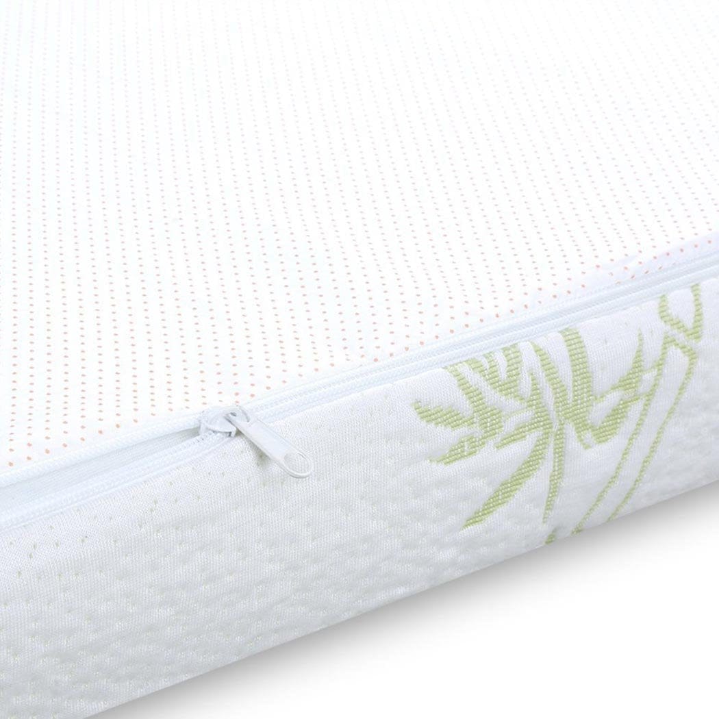 Dreamz Mattress Topper 8cm Thickness Cool Gel Memory Foam Mattress Topper Bamboo Fabric Queen