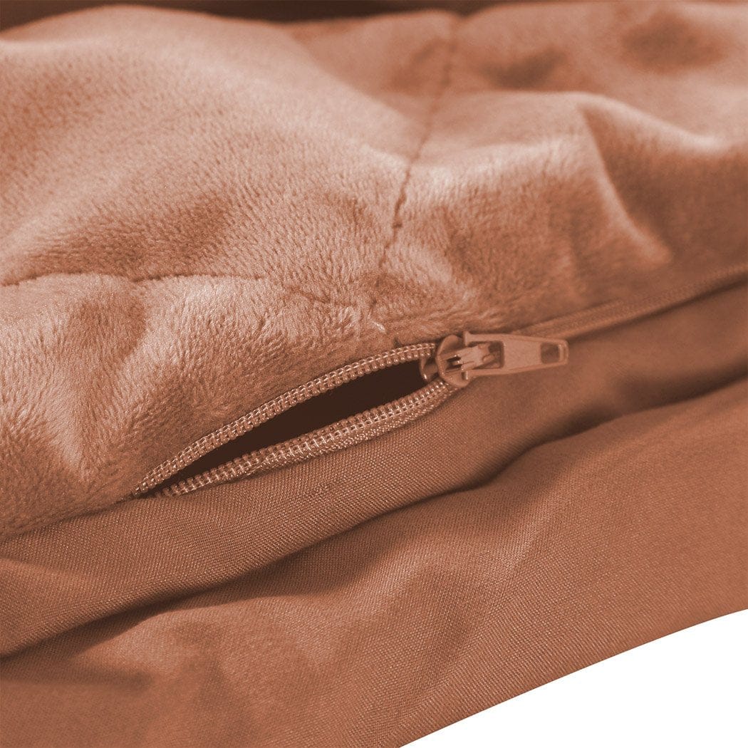Dreamz Weighted Blanket 9KG Anti Anxiety Weighted Blanket Gravity Blankets Royal Pink Colour