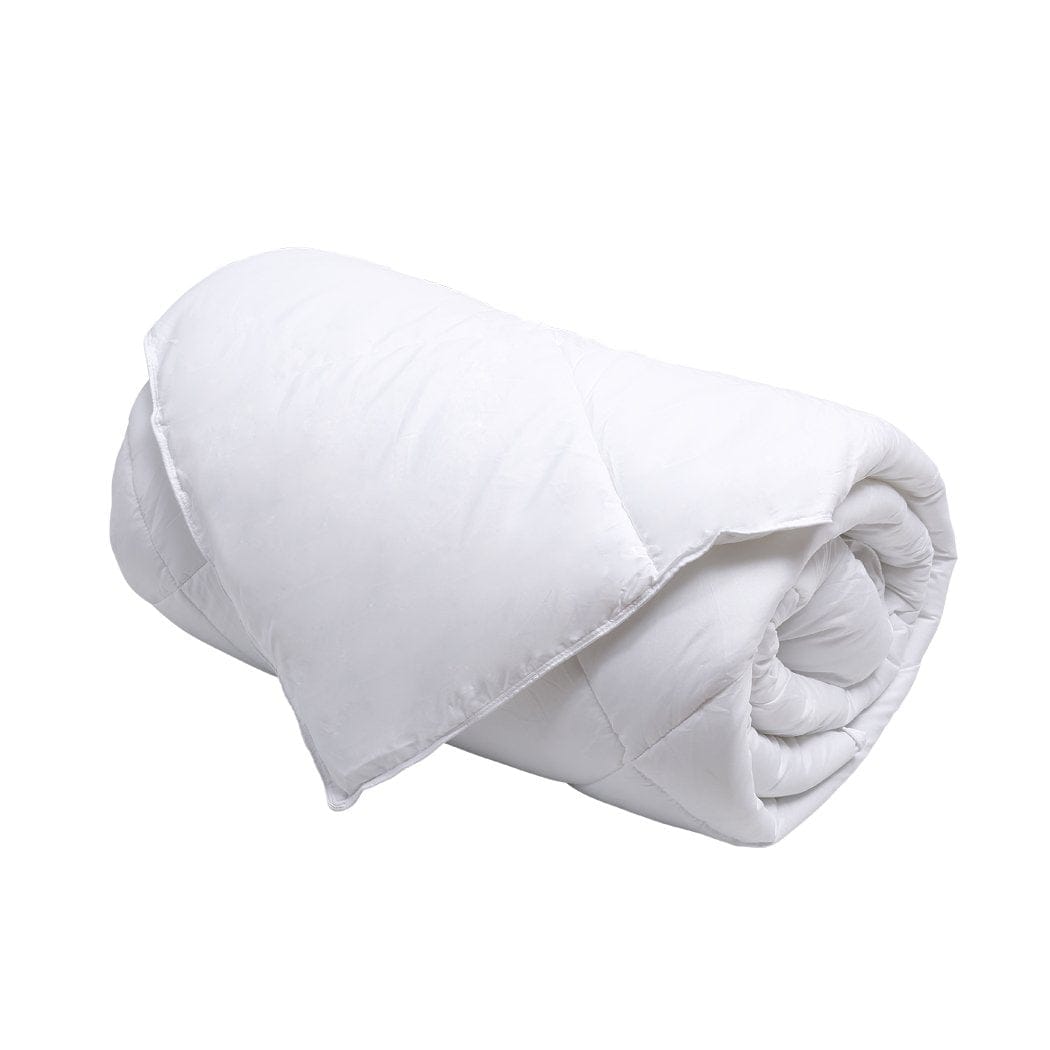 Dreamz Duvet/Quilt All Season Microfiber Down Alternative Comforter Quilt in Single Size