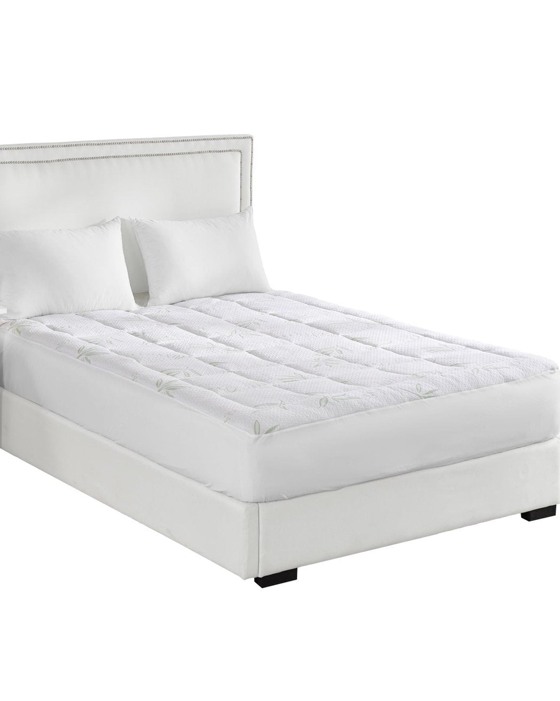 Dreamz Mattress Protector Bamboo Pillowtop Mattress Topper Protector Waterproof Cool Cover Single