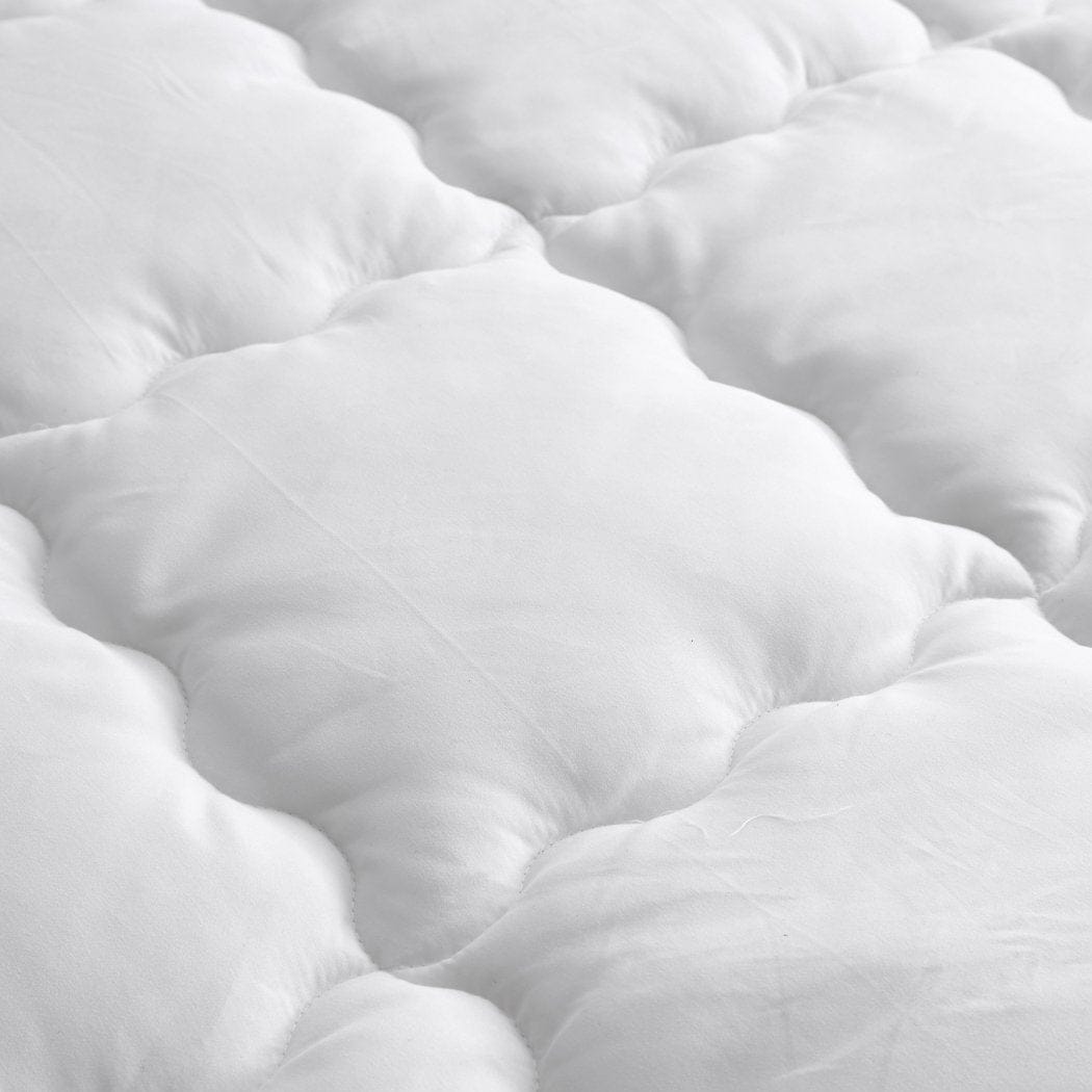 Dreamz Mattress Topper Bedding Luxury Pillowtop Mattress Topper Mat Pad Protector Cover Double