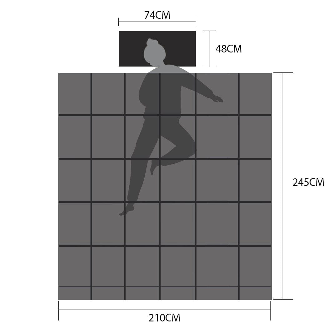 Dreamz Quilt Cover Diamond Pintuck Duvet Cover Pillow Case Set in King Size in Black