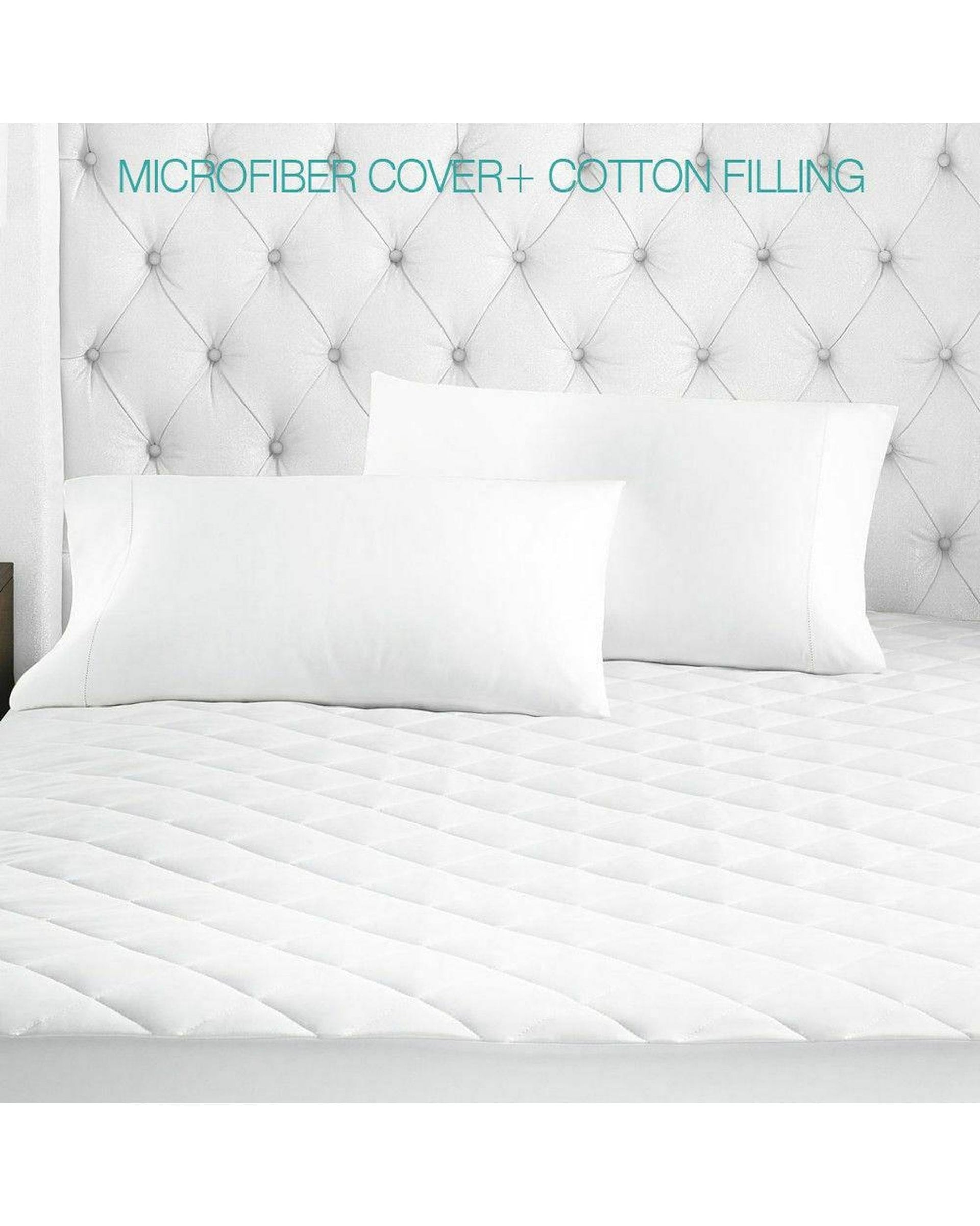 Dreamz Mattress Protector Fitted Waterproof Bed Mattress Protectors Covers Double