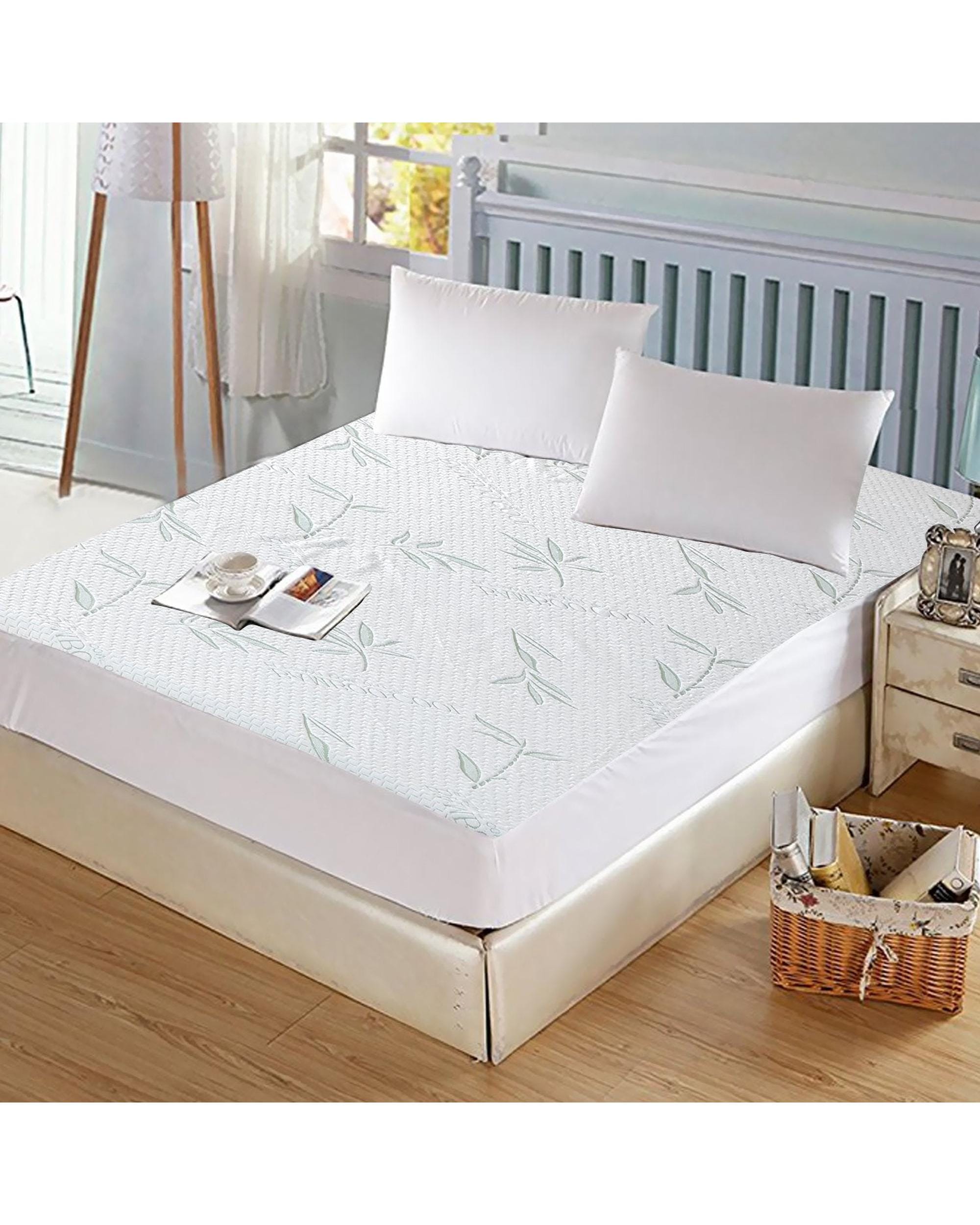 Dreamz Mattress Protector Fitted Waterproof Bed Mattress Protectors Covers Double