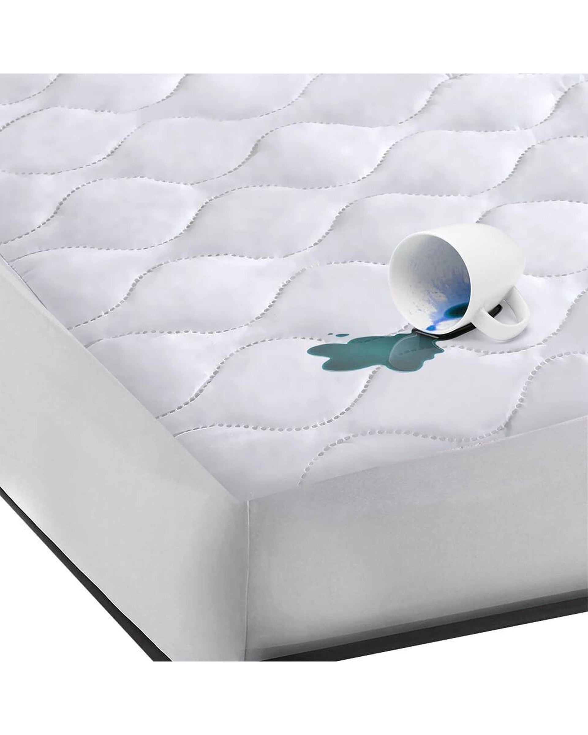 Dreamz Mattress Protector Fitted Waterproof Bed Mattress Protectors Covers Double