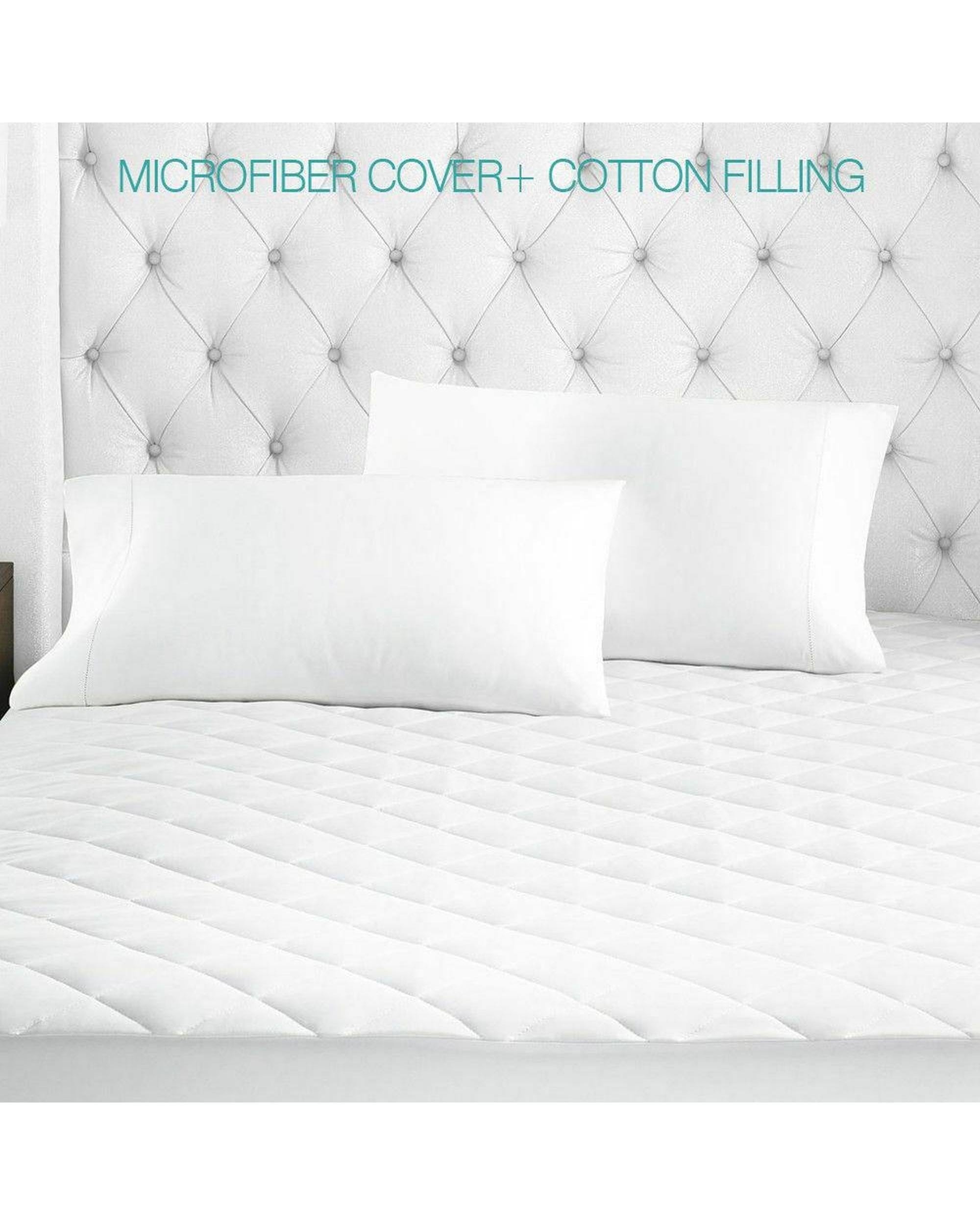 Dreamz Mattress Protector Fitted Waterproof Bed Mattress Protectors Covers King