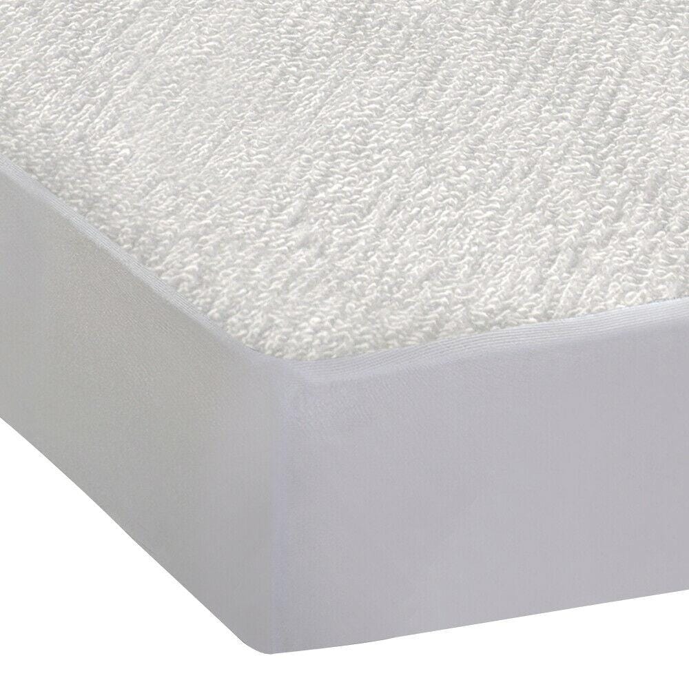 Dreamz Mattress Protector Fitted Waterproof Mattress Protector with Bamboo Fibre Cover Double Size