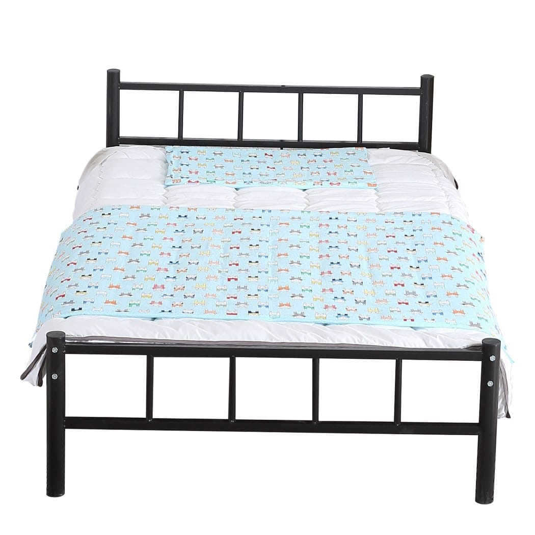 Dreamz Weighted Blanket Kids Warm Weighted Blanket Lap Pad Cartoon Print Cover Study At Home Blue