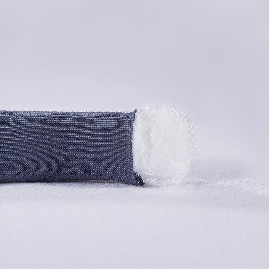 Dreamz Weighted Blanket Knitted Weighted Blanket Chunky Bulky Knit Throw Blanket 6.5KG Dark Grey