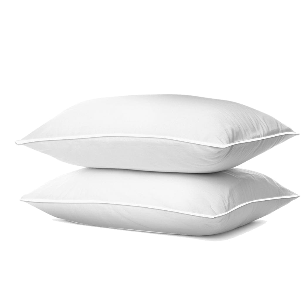 Dreamz Pillows/Cushions Luxury Goose Feather Pillows - Contour