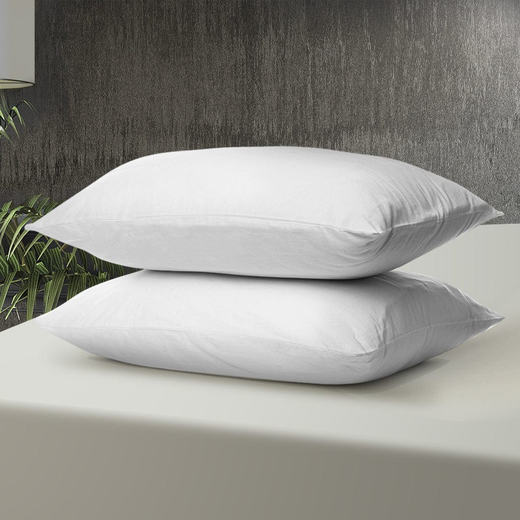 Dreamz Pillows/Cushions Luxury Goose Feather Pillows - Full Support