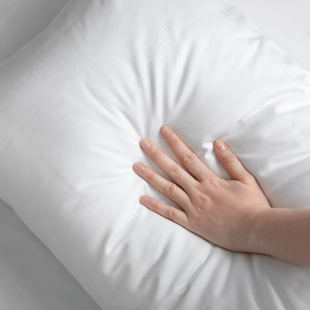 Dreamz Pillows/Cushions Luxury Goose Feather Pillows - Full Support