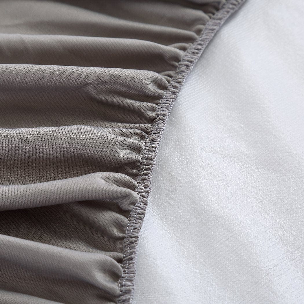Dreamz Mattress Protector Mattress Protector Fitted Sheet Cover Waterproof Cotton Fibre King Single