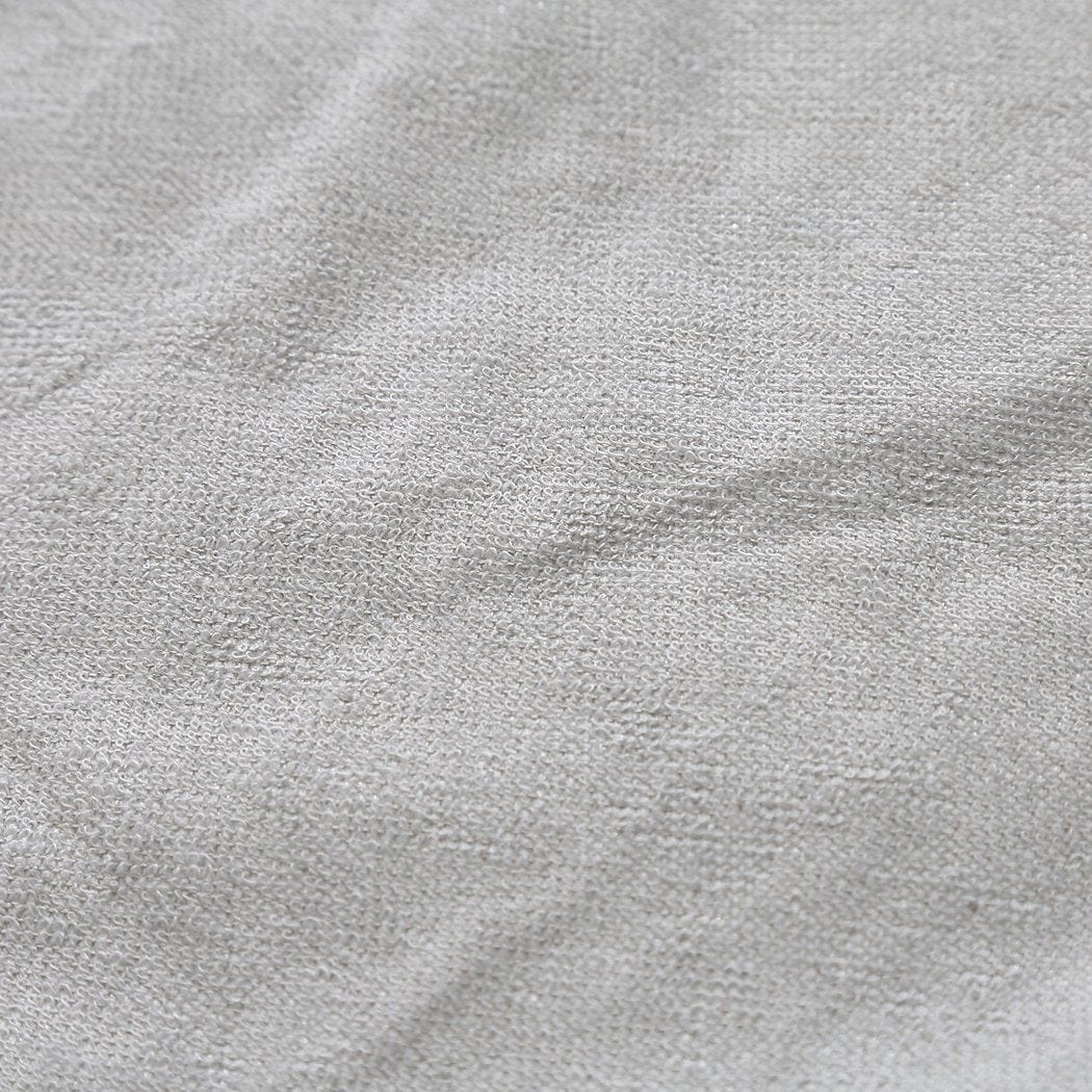 Dreamz Mattress Protector Mattress Protector Fitted Sheet Cover Waterproof Cotton Fibre Single