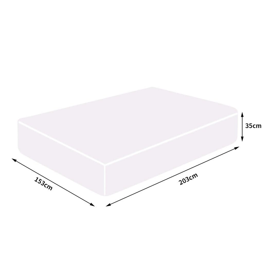 Dreamz Mattress Protector Mattress Protector Topper 70% Bamboo Hypoallergenic Sheet Cover Queen