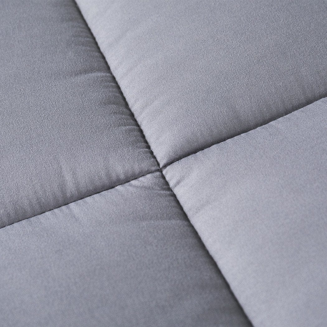 Dreamz Mattress Topper Mattress Topper Bamboo Fibre Luxury Pillowtop Mat Protector Cover Queen