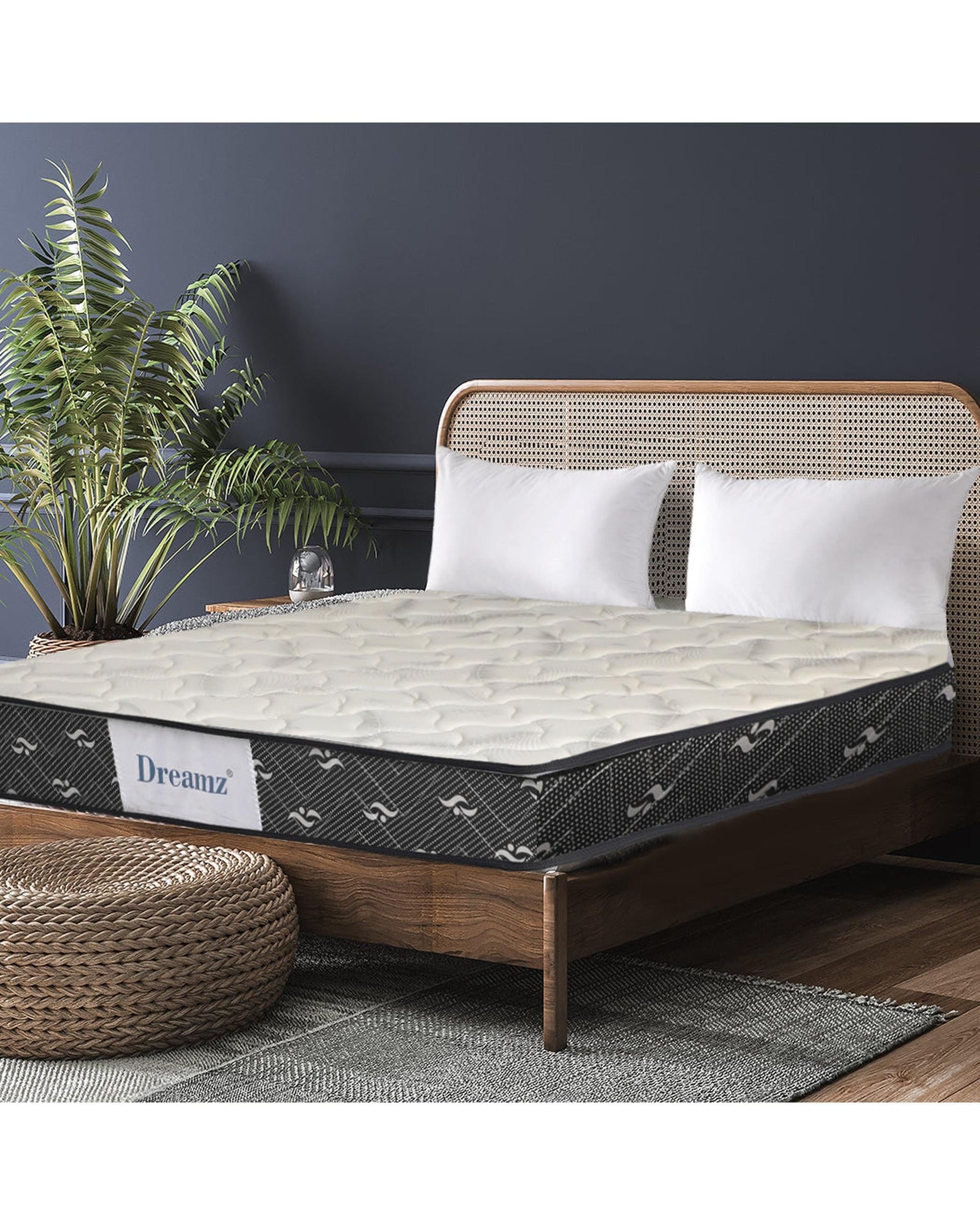 Dreamz Mattresses Premium Bed Top Spring Foam Medium Soft 16CM - Single