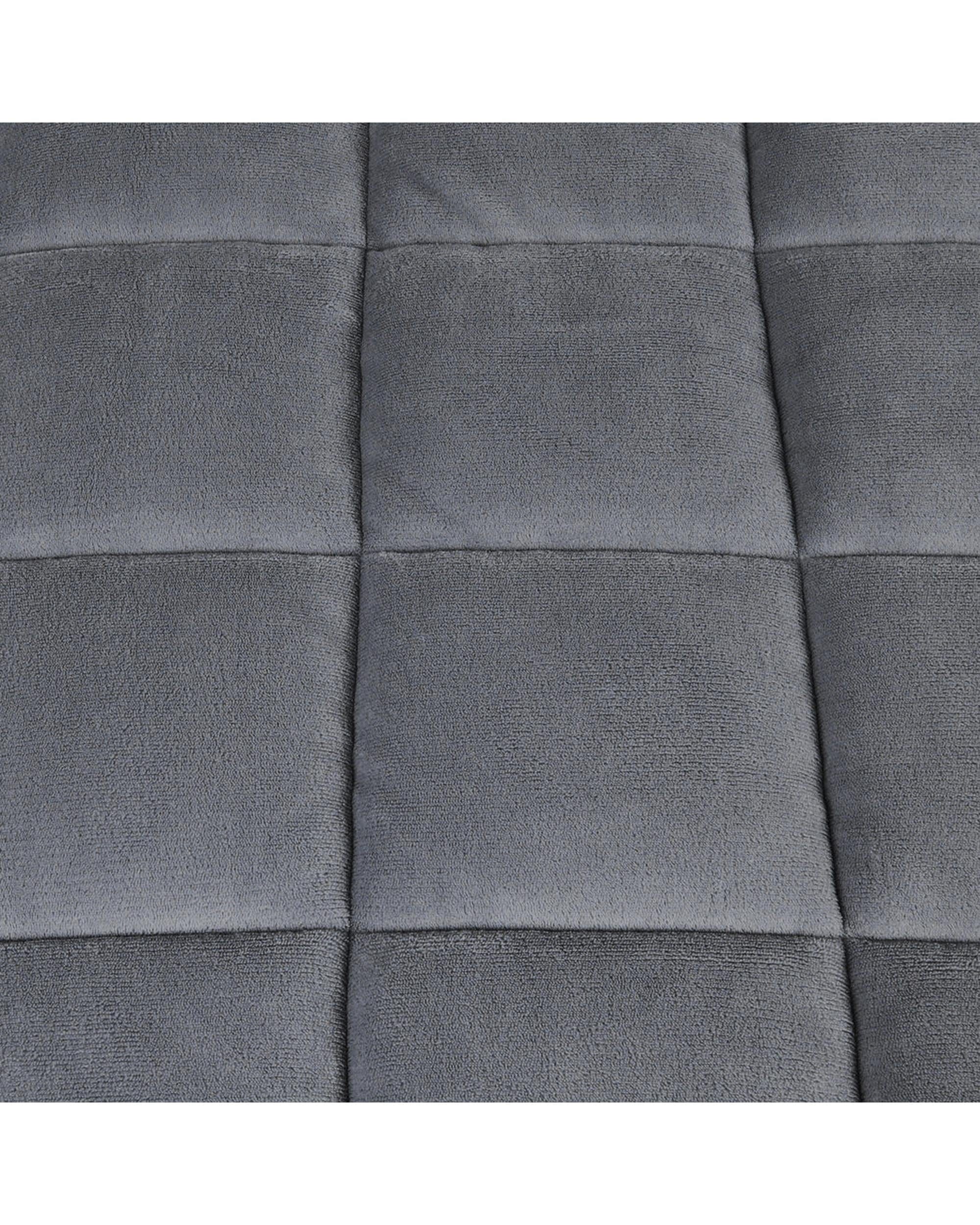Dreamz Blanket Quilt Doona Comforter Blanket Velvet Winter Warm King Bedding Grey 500GSM