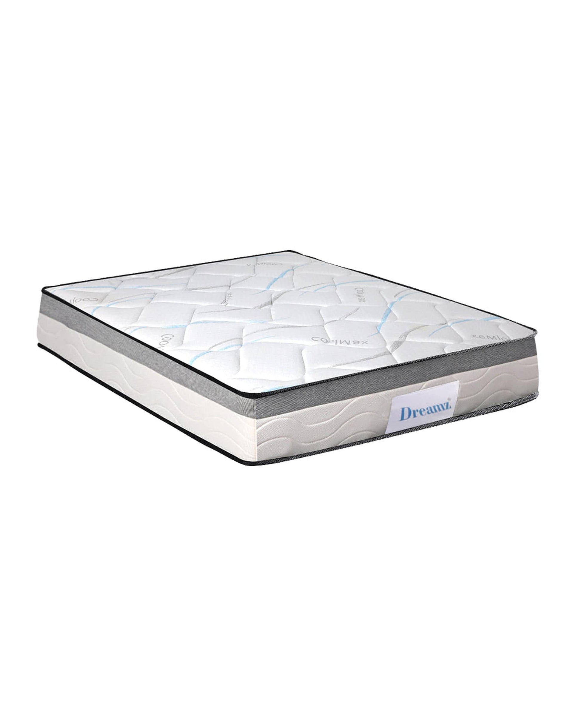 Dreamz Mattresses Top Pocket Spring Medium Firm Premium Foam 25CM - Double