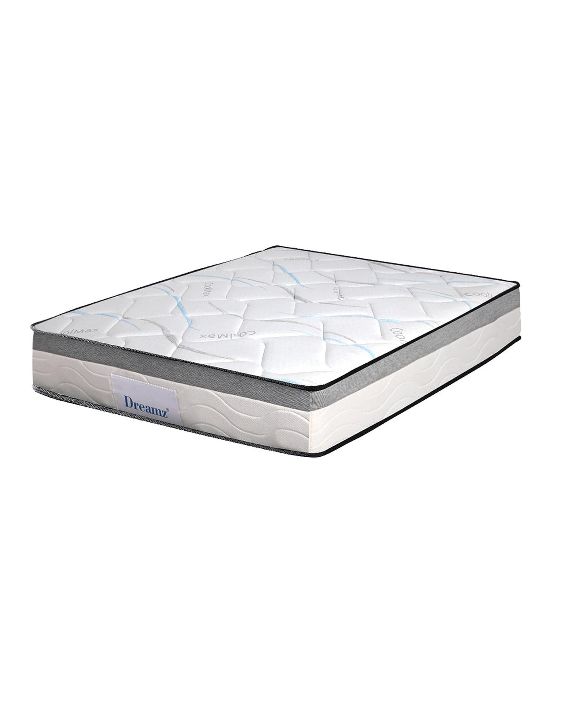 Dreamz Mattresses Top Pocket Spring Medium Firm Premium Foam 25CM - Double