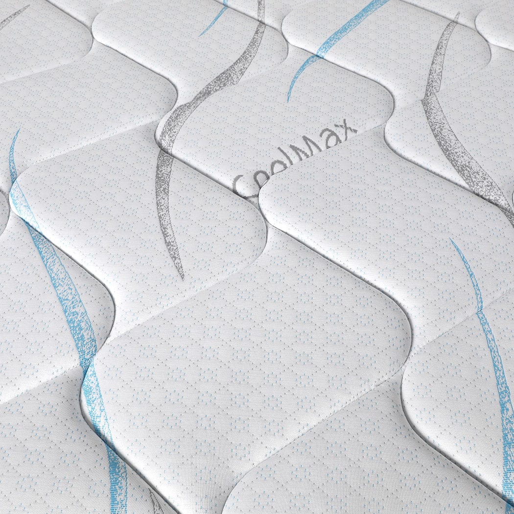 Dreamz Mattresses Top Pocket Spring Medium Firm Premium Foam 25CM - King