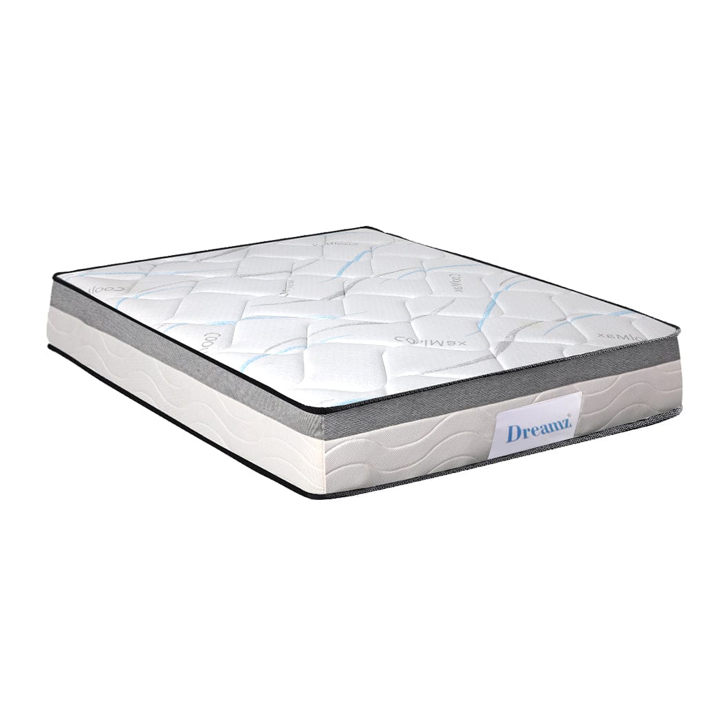 Dreamz Mattresses Top Pocket Spring Medium Firm Premium Foam 25CM - King