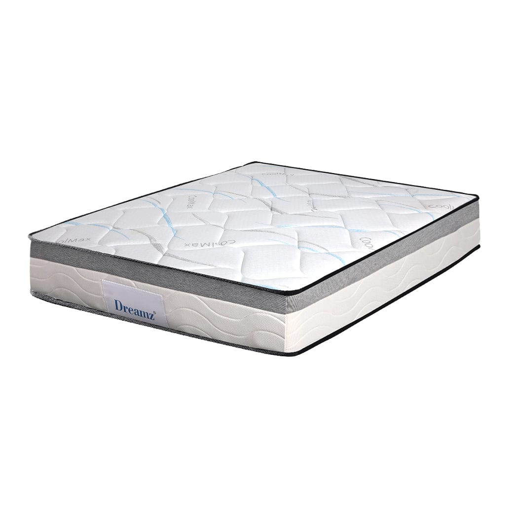 Dreamz Mattresses Top Pocket Spring Medium Firm Premium Foam 25CM - King