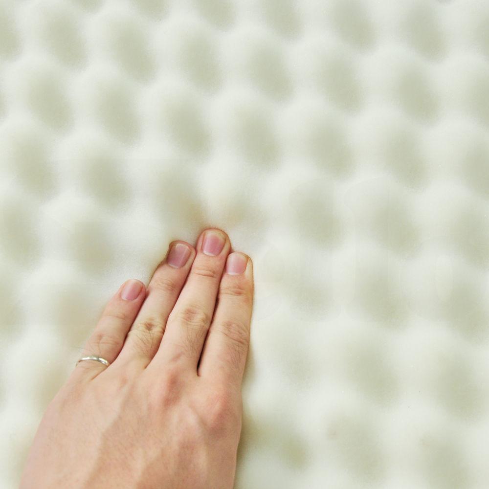 Dreamz Mattress Topper Underlay Foam Egg Crate Mattress Topper QUEEN Size Deluxe Protector 5CM