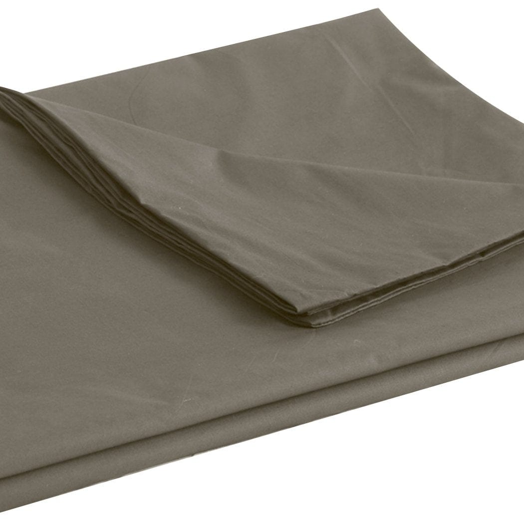 Dreamz Weighted Blanket Weighted Blanket 10KG Heavy Gravity Deep Relax Adults Cotton Cover Brown